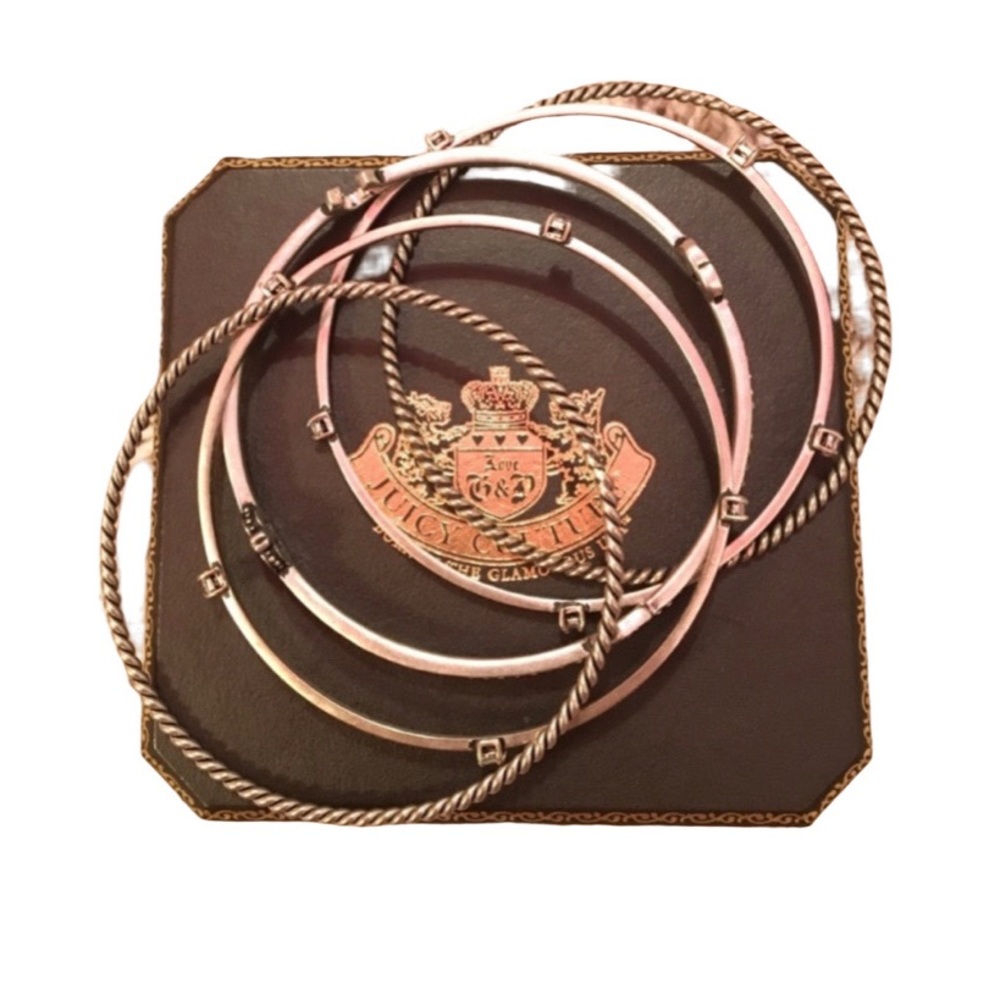 NIB Juicy Couture Set of 5 Bangles